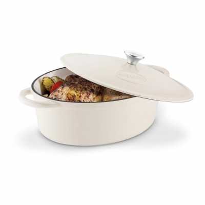 Litinový pekáč 6,4l hnědý Obrázek pro Litinový pekáč 6,4l hnědý