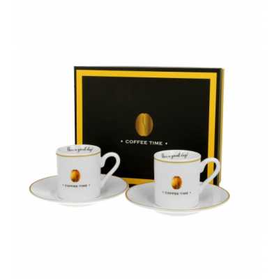 Obrázek pro Šálek+podšálek 100 ml Coffee 2