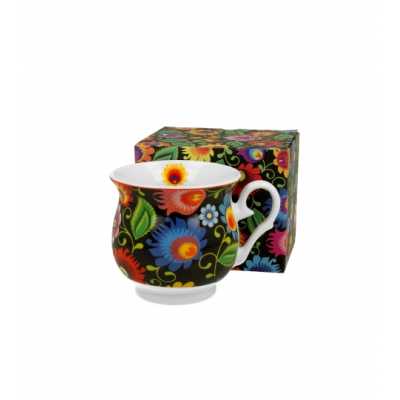 Obrázek pro Hrnek porcelánový 5000ml KVĚTY ETNO