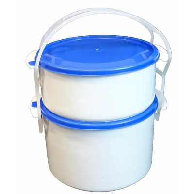 Obrázek pro Obědář plastový dvoudílný 1,0 + 1,5 L