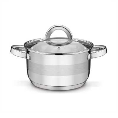 Obrázek pro Hrnec nerez Roger 4l 22 cm s poklicí