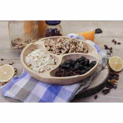 Obrázek pro Třídílný bambusový talíř dělený 25cm