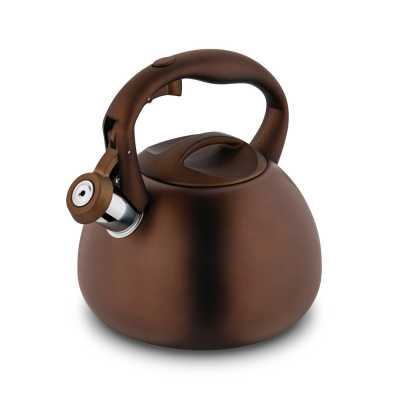 Čajník nerezový hnědý 3l CASPIO Obrázek pro Čajník nerezový hnědý 3l CASPIO