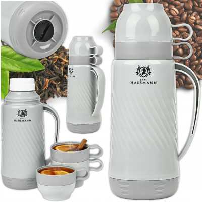 Obrázek pro Termoska 1,0 l se skleněnou vložkou a 2 šálky