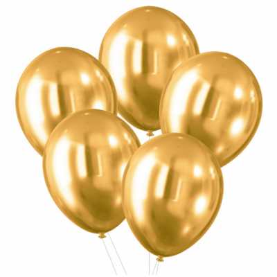 Obrázek pro Sada 5 balonů zlatých CELEBRATE