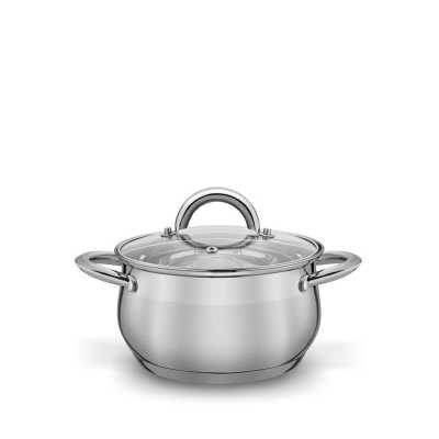 Hrnec nerezový 1,7l s poklicí Obrázek pro Hrnec nerezový 1,7l s poklicí