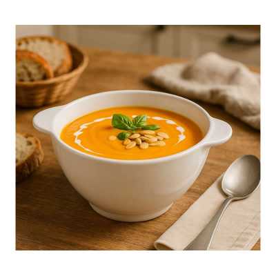 Obrázek pro Miska na polévku 500 ml – Opalové sklo Sonia