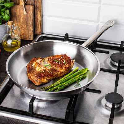 Profi pánev nerezová 32cm Gastro Obrázek pro Profi pánev nerezová 32cm Gastro