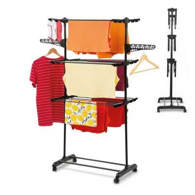 Vertikální sušák Konighoffer 76x55x155 cm Obrázek pro Vertikální sušák Konighoffer 76x55x155 cm