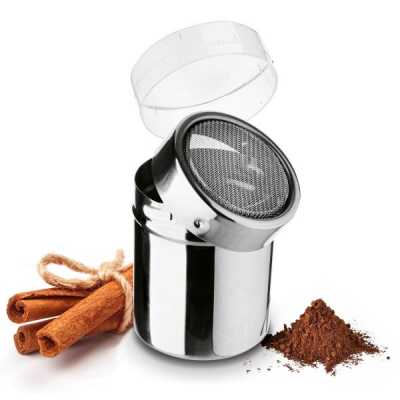 Obrázek pro Nádoba na posypávání z nerezu se sítkem 300ml