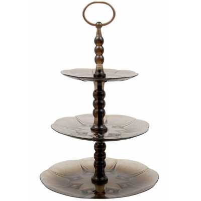 Obrázek pro Stojan na koláče 3 patrový plastový