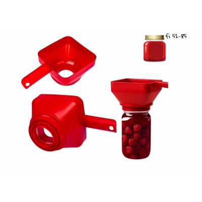 Obrázek pro Plastová nálevka variabilní 52-85 mm – nezbytná pro zavařování