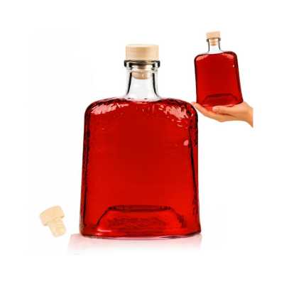 Láhev skleněná Ledová 500 ml Obrázek pro Láhev skleněná Ledová 500 ml