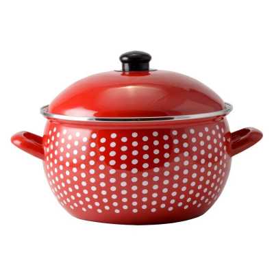 Smaltovaný hrnec 24cm 6 l Obrázek pro Smaltovaný hrnec 24cm 6 l
