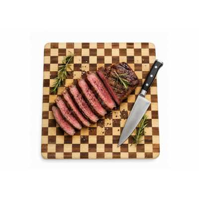 Bambusová kuchyňská deska na krájení a servírování 30X30 CM Obrázek pro Bambusová kuchyňská deska na krájení a servírování 30X30 CM