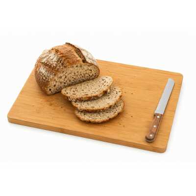 Bambusové prkénko na krájení zeleniny, masa, pečiva a sýrů – 46 × 36 × 1,5 cml Obrázek pro Bambusové prkénko na krájení zeleniny, masa, pečiva a sýrů – 46 × 36 × 1,5 cml