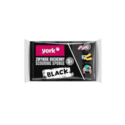 Kuchyňská houbička Maxi Black 5 ks Obrázek pro Kuchyňská houbička Maxi Black 5 ks