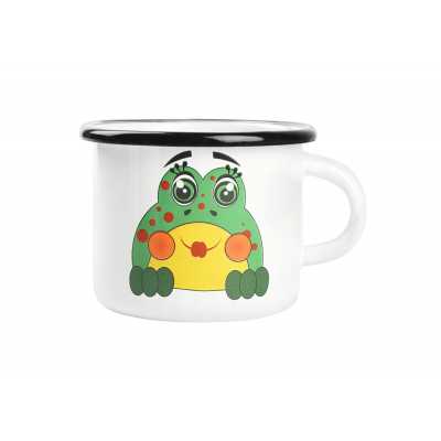 Hrnek smaltovaný 400 ml ŽABKA Obrázek pro Hrnek smaltovaný 400 ml ŽABKA