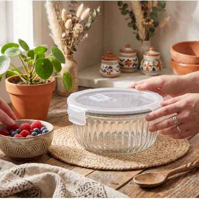 Obrázek pro Dóza skleněná 0,95L FRESH RELIEF