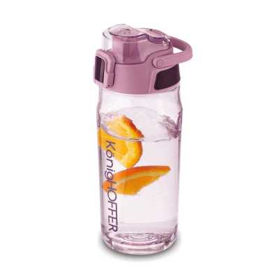Láhev na nápoje TRITAN 550ML Fialová Obrázek pro Láhev na nápoje TRITAN 550ML Fialová