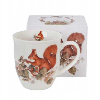 Obrázek pro Porcelánový hrnek Svět zvířat - Veverka 400 ml