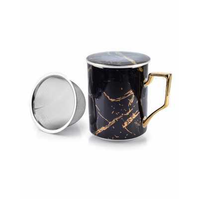 Hrnek porcelánový se sítkem 400ml porcelánový hrnček