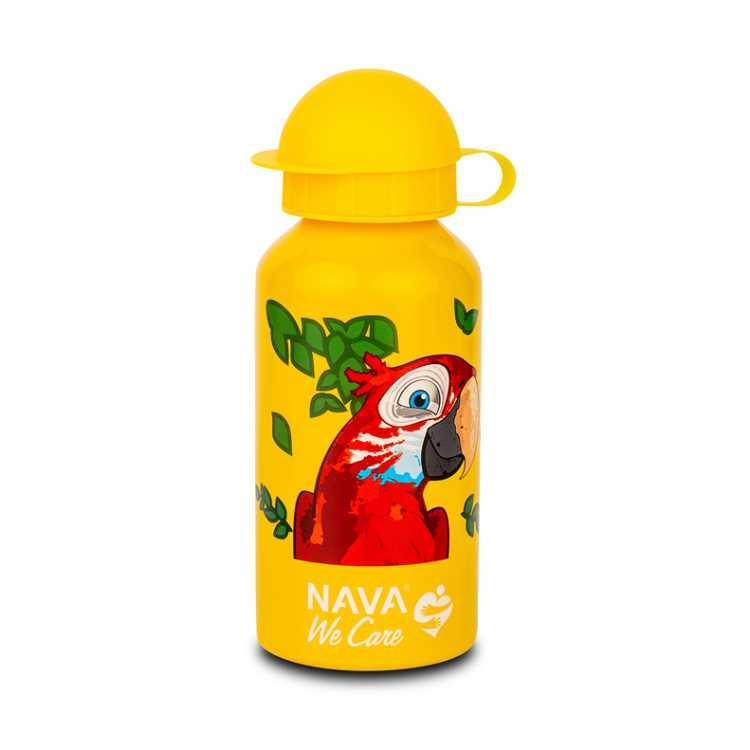 NAVA We Care Termofľaša 400ml žltá