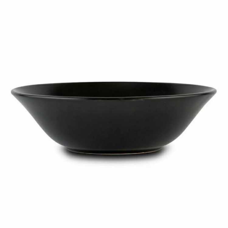 Obrázek pro NAVA CERAMICS miska SOHO černá 23,5 cm/1,1 lit