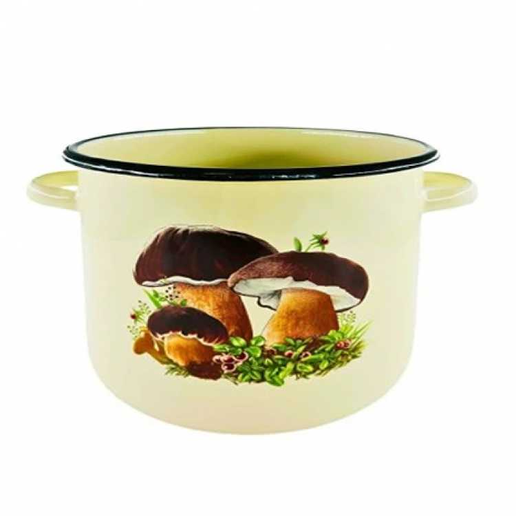 Obrázek pro Smaltovaný hrnec houby 2,0 l