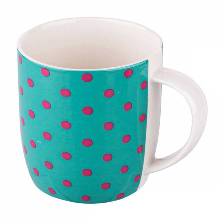 Obrázek pro Hrnek porcelánový 300ml tečky