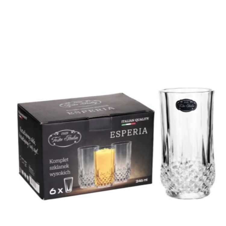 Obrázek pro Sklenice sada 6 ks 246 ml ESPERIA