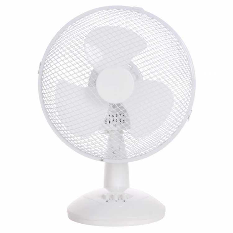 Obrázek pro Stolní ventilátor 30cm Bílý