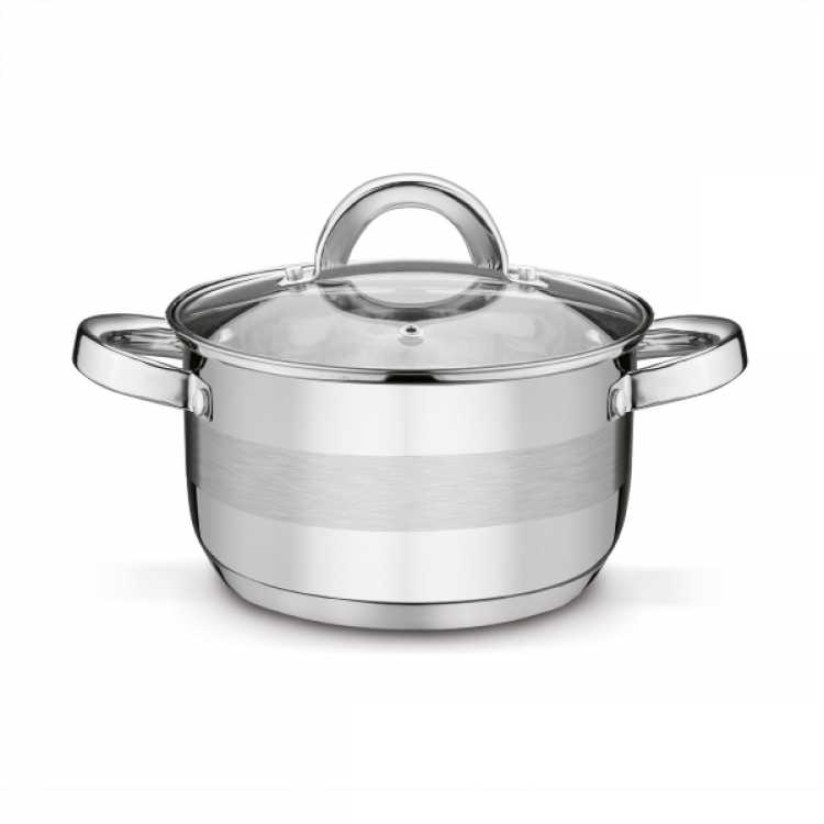 Obrázek pro Hrnec nerez Roger 1l 14 cm s poklicí