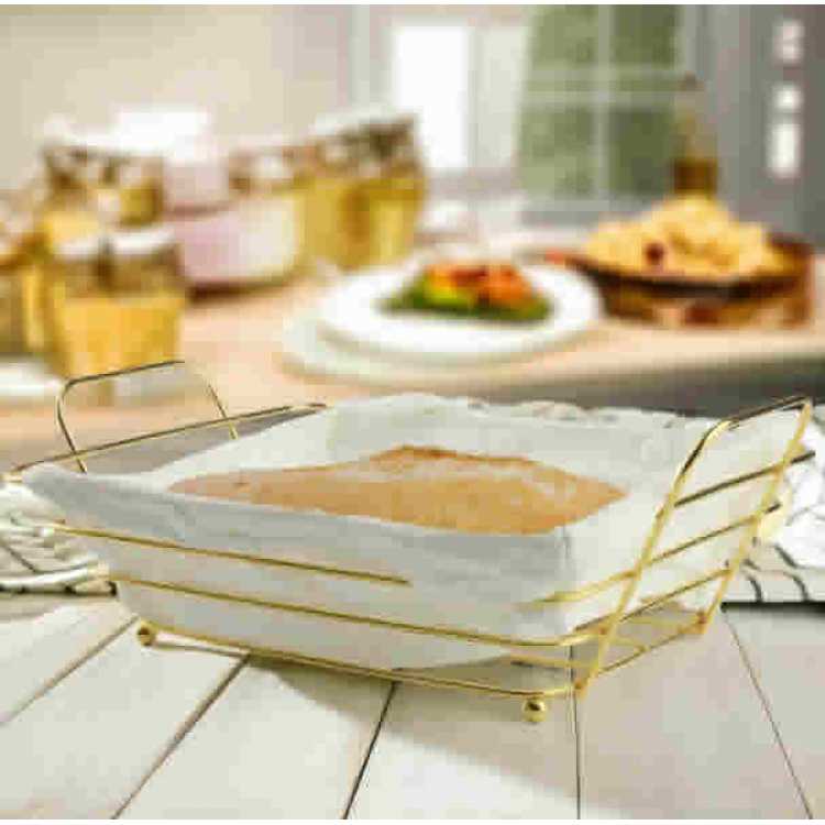 Obrázek pro Košík na chléb zlatý