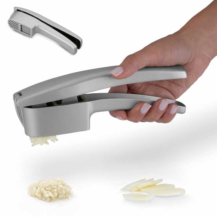 Obrázek pro Lis na česnek DOUBLE s čistícím kartáčkem