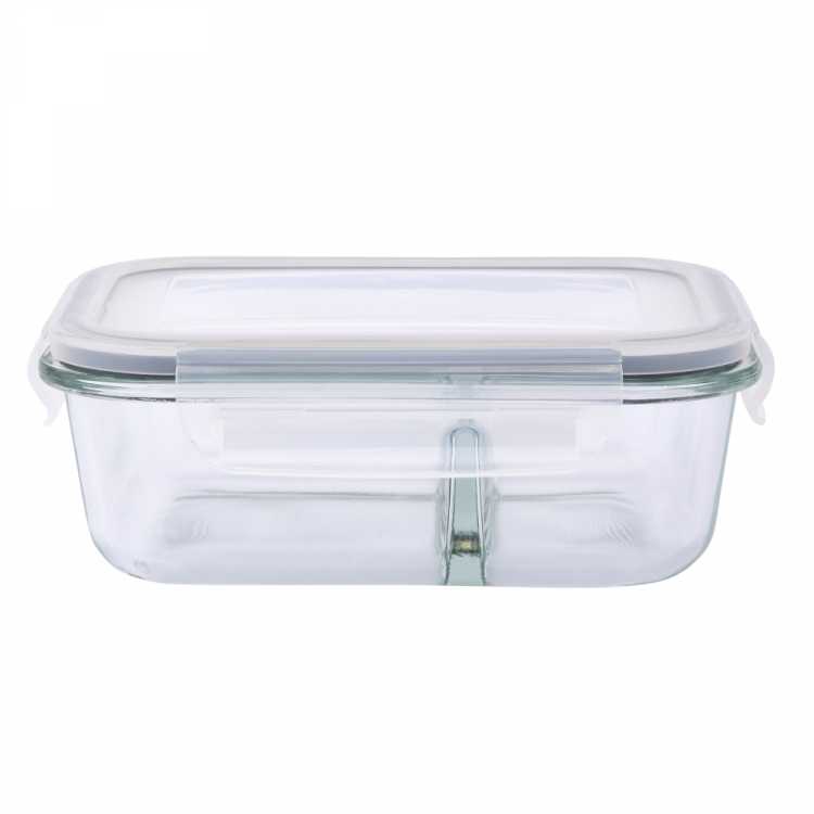 Obrázek pro Dóza skleněná dělená 0,75 L FRESH