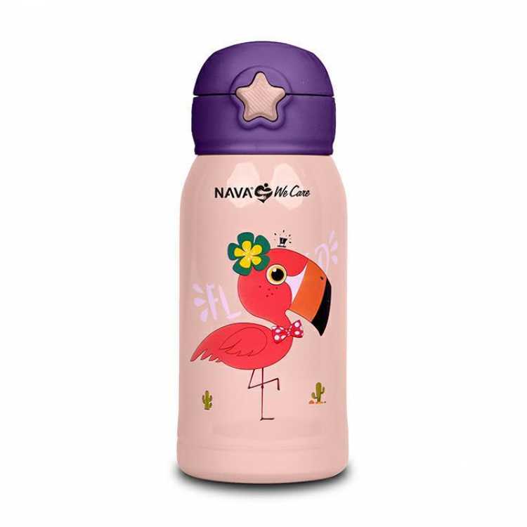 Obrázek pro NAVA We Care Termoláhev 500 ml FLAMINGO