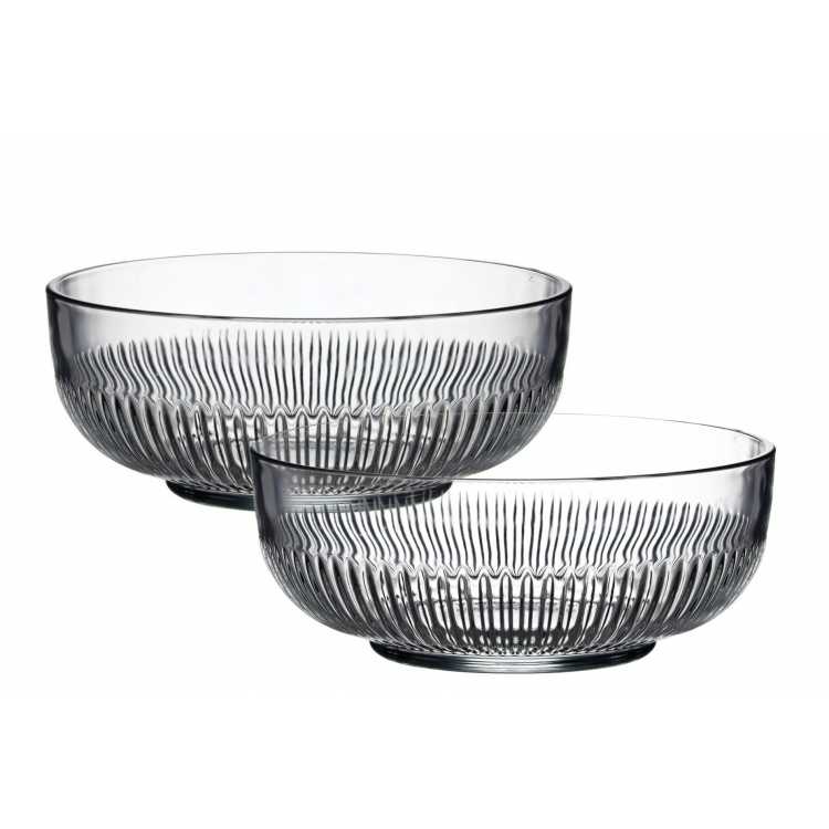 Obrázek pro Salátová miska skleněná sada 2ks 950ml