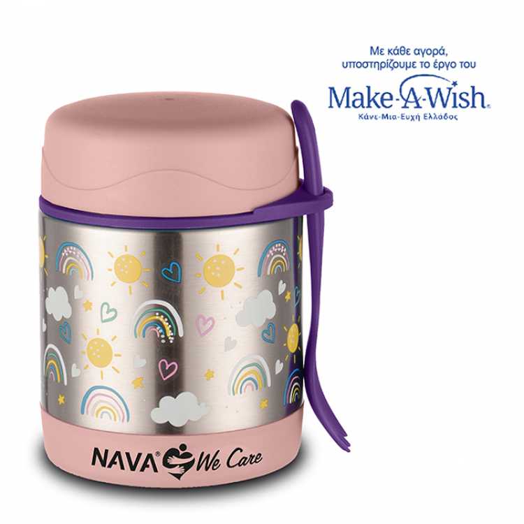 Obrázek pro NAVA WE CARE nádoba na jídlo 350 ml růžová