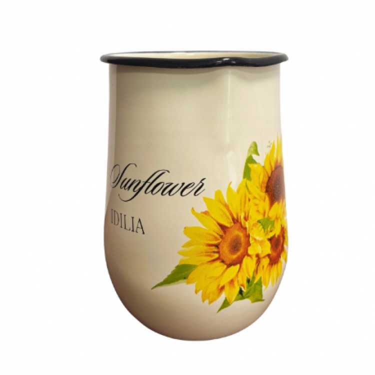 Obrázek pro Smaltovaný džbánek Slunečnice 2,5 l