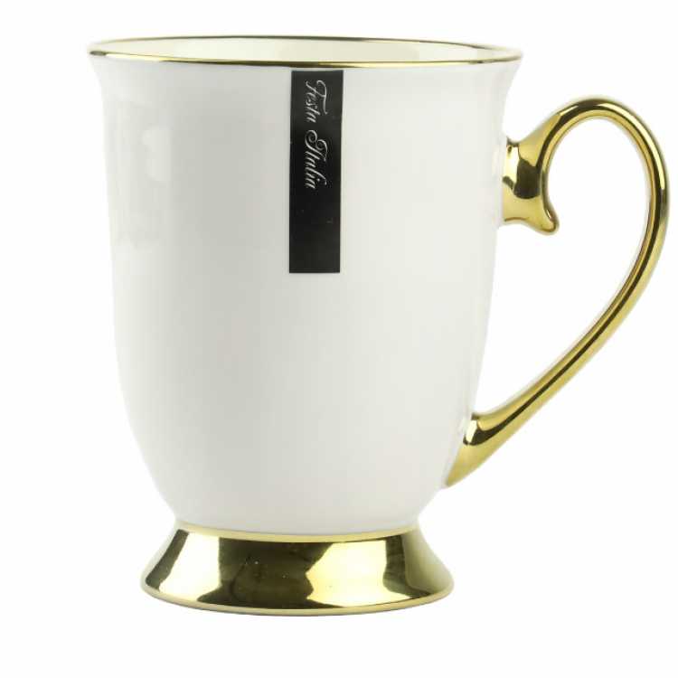 Obrázek pro Hrnek Festa Italia porcelán se zlatou patkou 240ml