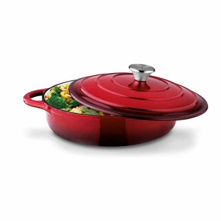 Obrázek pro Červený pekáč Konighoffer 28 x 7 cm - s poklicí