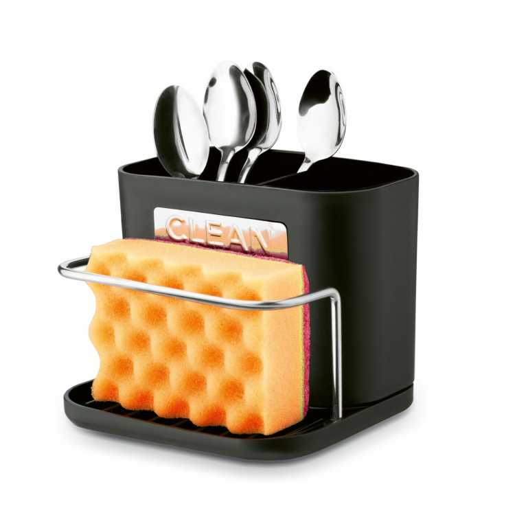 Obrázek pro Odkapávač na příbory černý Tadar Clean