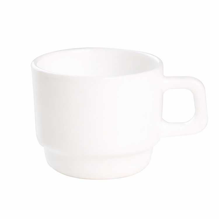 Obrázek pro Skleněný hrnek Eva 350 ml bílý