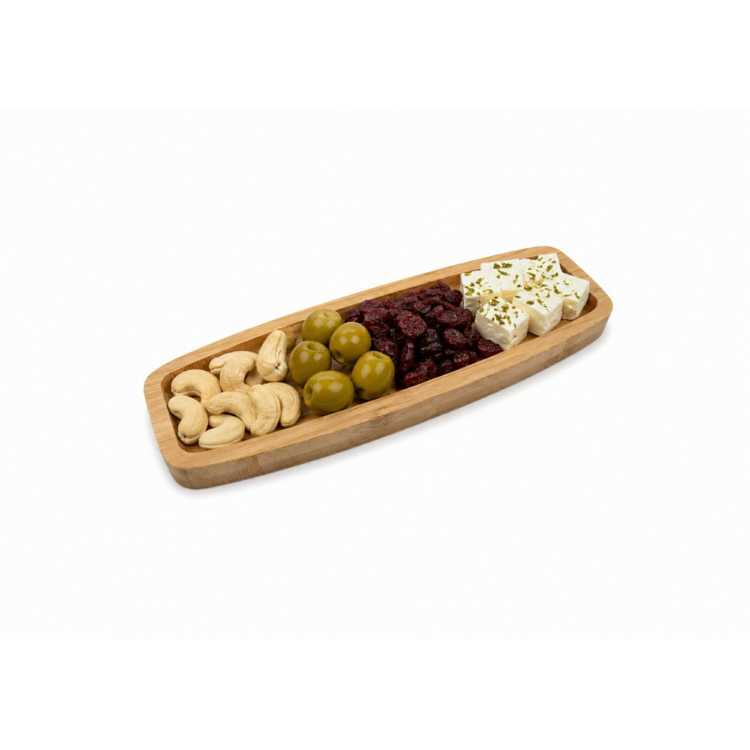Obrázek pro Bambusový tác na předkrmy 30x13 cm