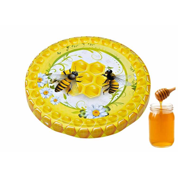 Obrázek pro Víčko zavařovací twist off HONEY 10ks