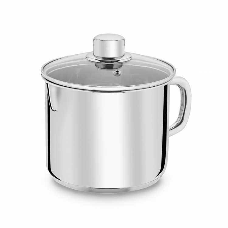 Obrázek pro Hrnec na mléko s poklicí 16cm 2,7Lit s indukcí