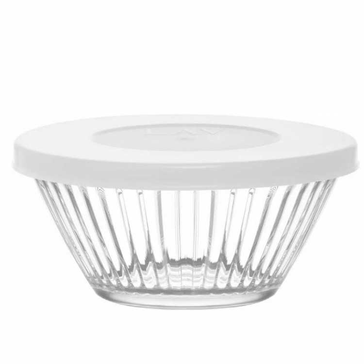Obrázek pro Sada 6 skleněných misek s víkem 215 ml LAV