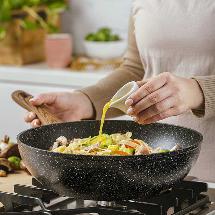 Obrázek pro NAVA NATURE pánev wok 28cm