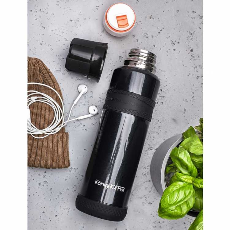 Obrázek pro Nerezová termoska Könighoffer Navigate 800 ml černá 